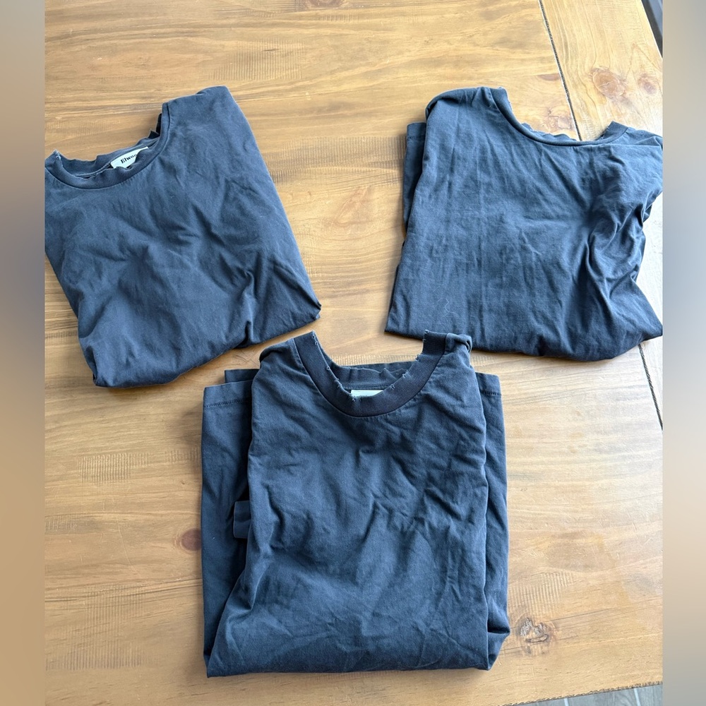 Elwood Dark Grey Oversized Shirt Bundle